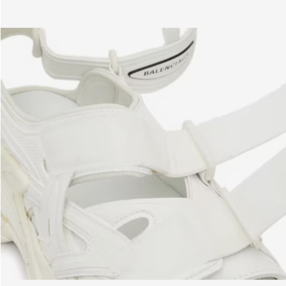 Balenciaga Track Athletic Sandals in White - Picture 9 of 12